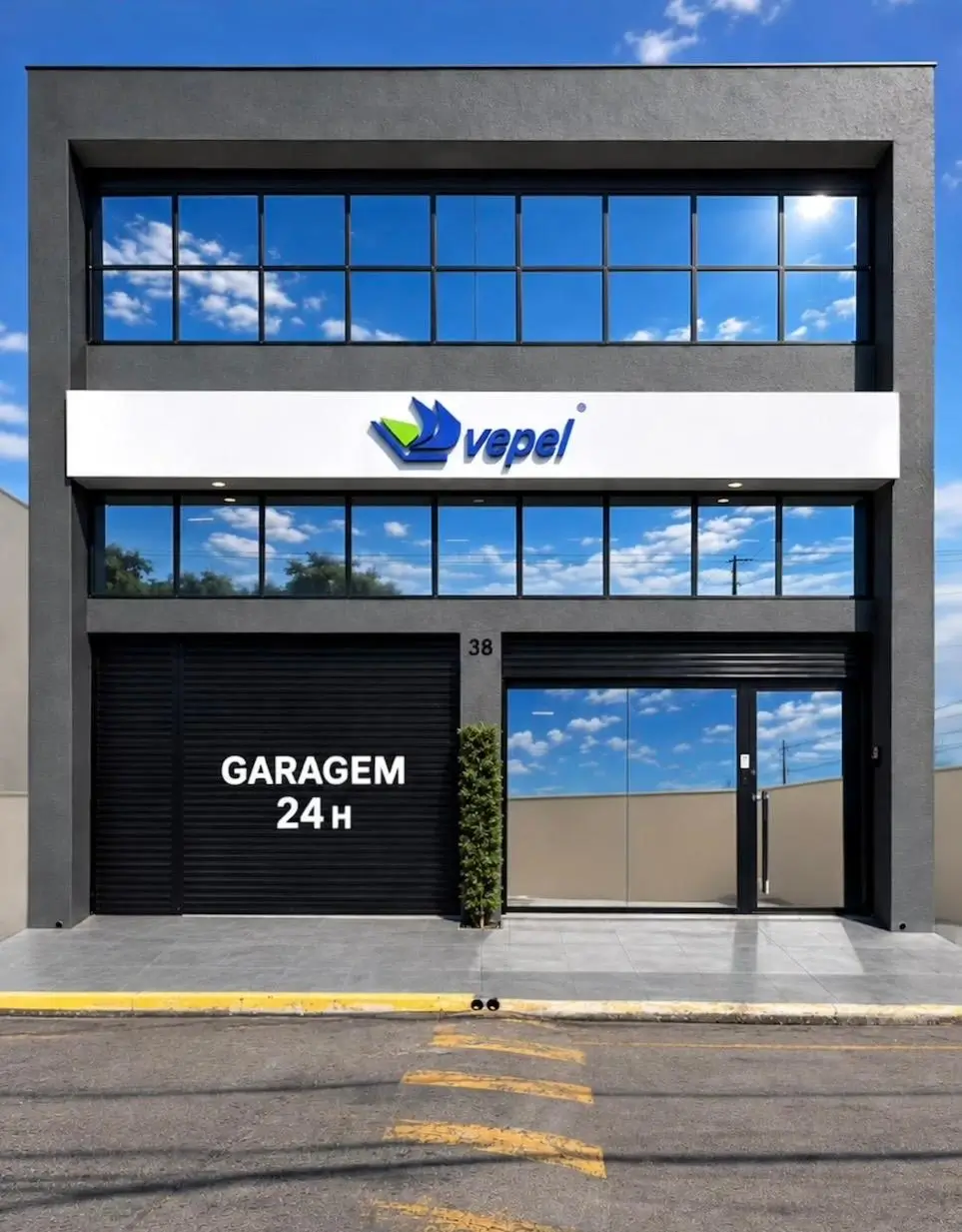 Fachada Vepel Papelaria